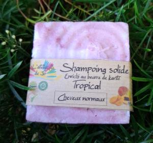 Shampoing solide naturel Tropical